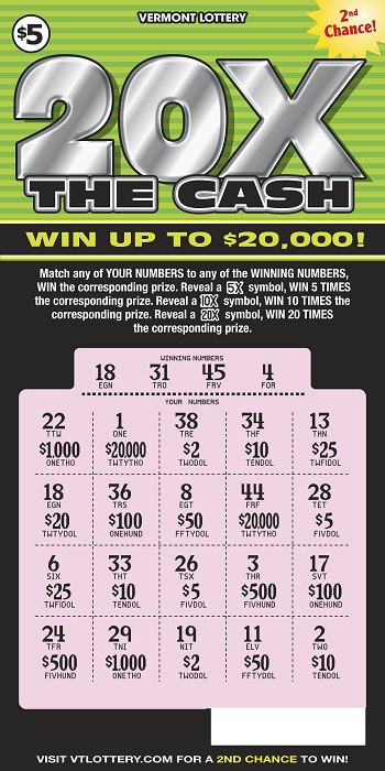 20X THE CASH
