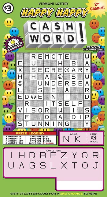 HAPPY HAPPY CASHWORD UNCOVERED