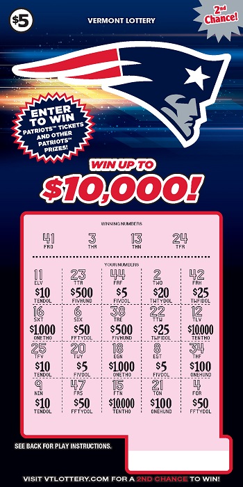 New England Patriots Tickets Raffle