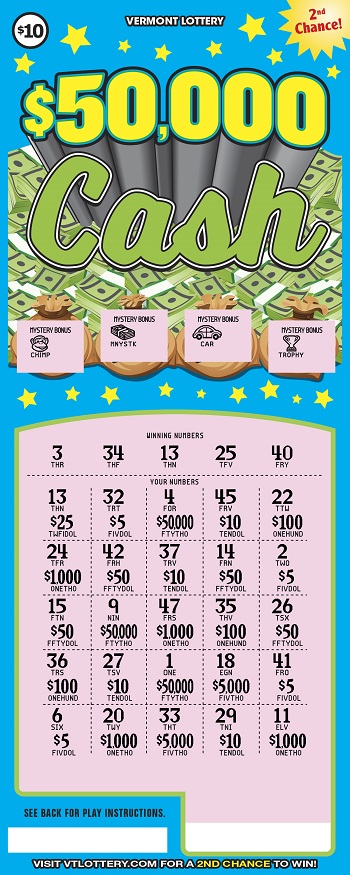 $50,000 Cash