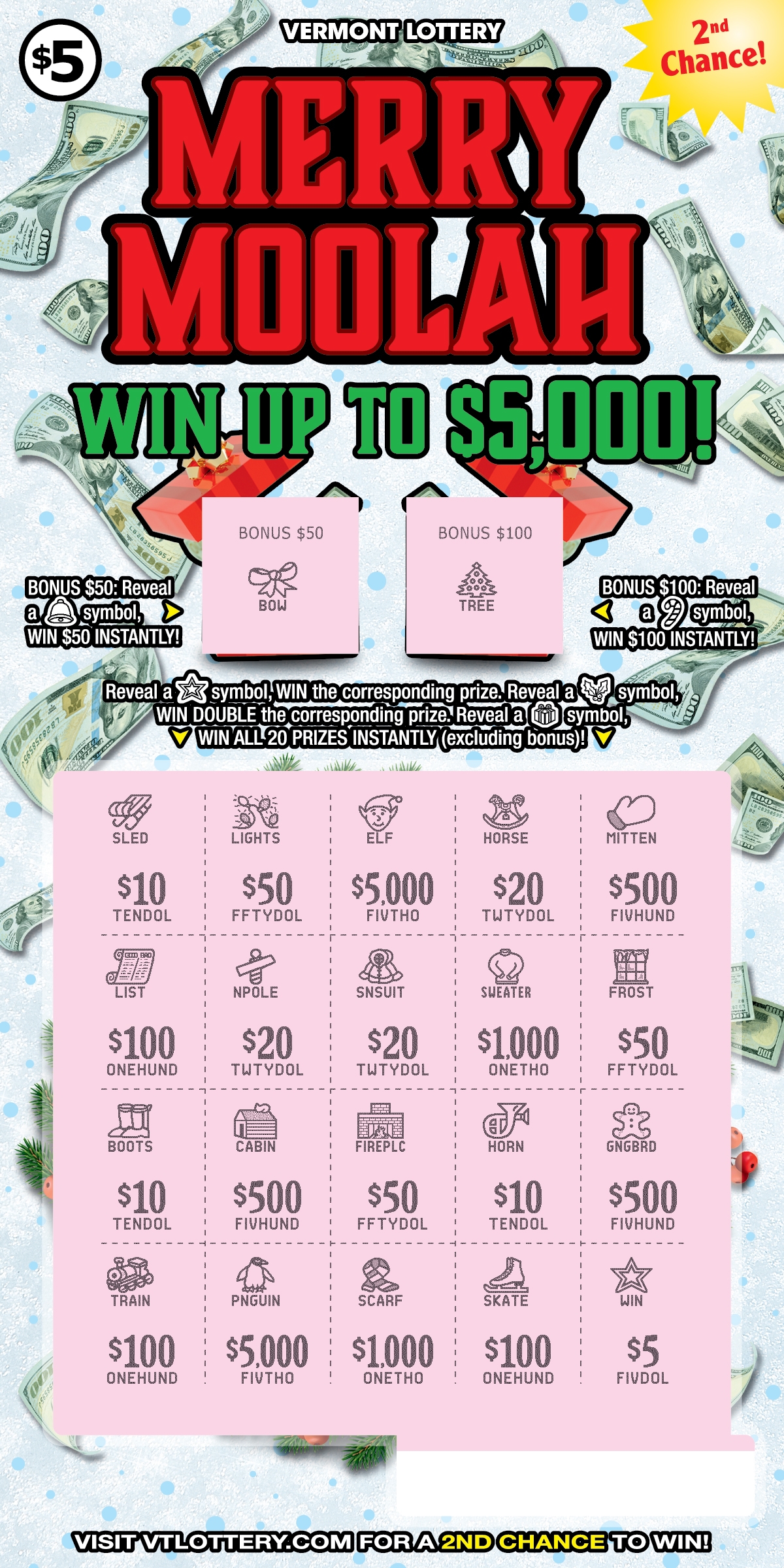 Merry Moolah Scratched 
