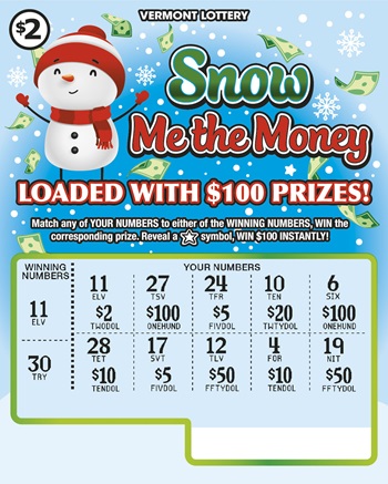snow me the money scratched 