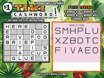 Tiki Cashword