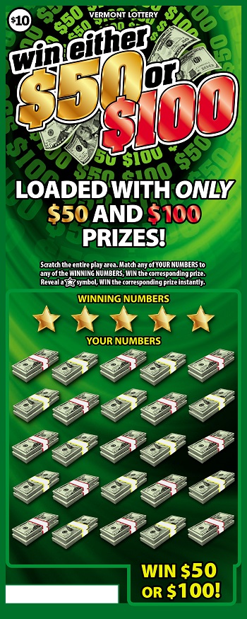 Win Either $50 or $100