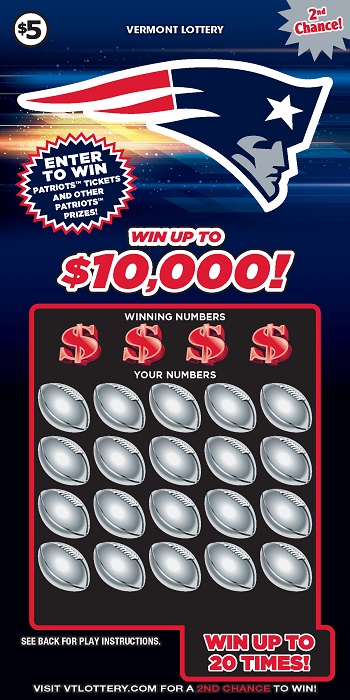 Patriots, Instant Lottery Tickets