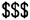 $$$