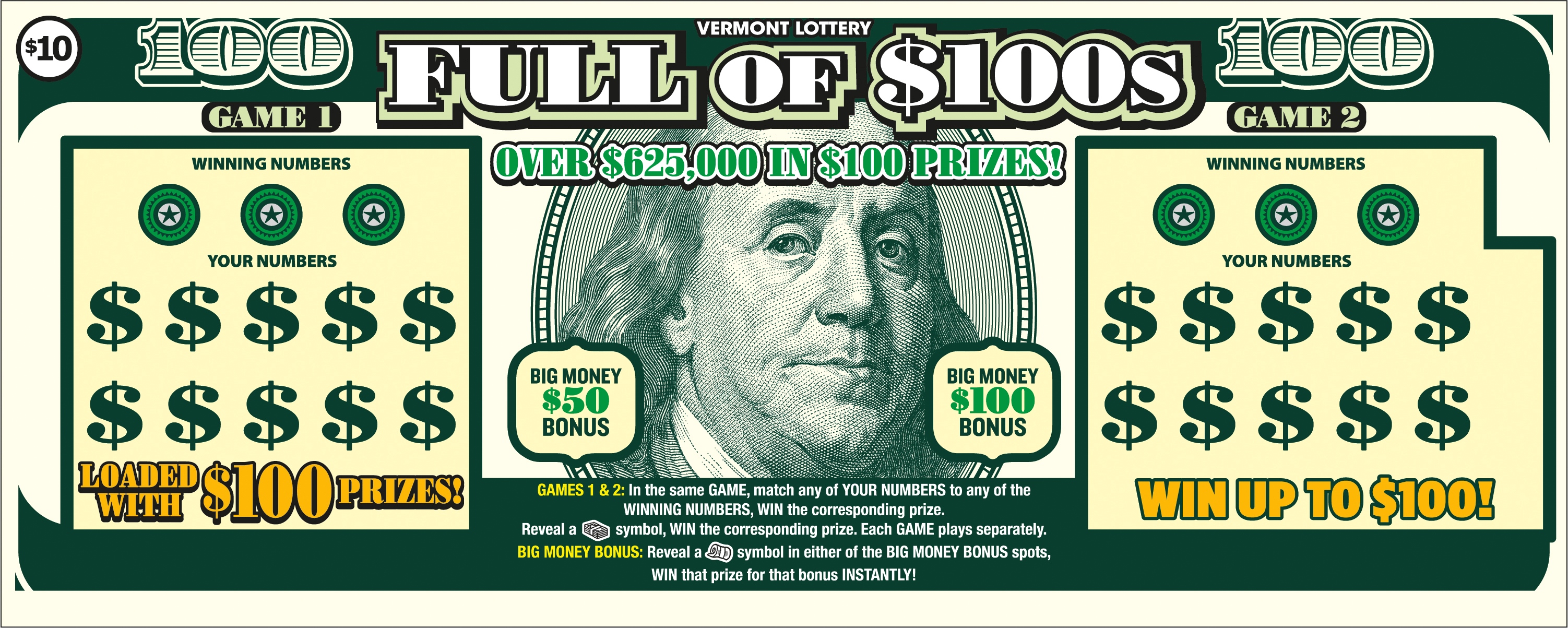 Full of $100s Front