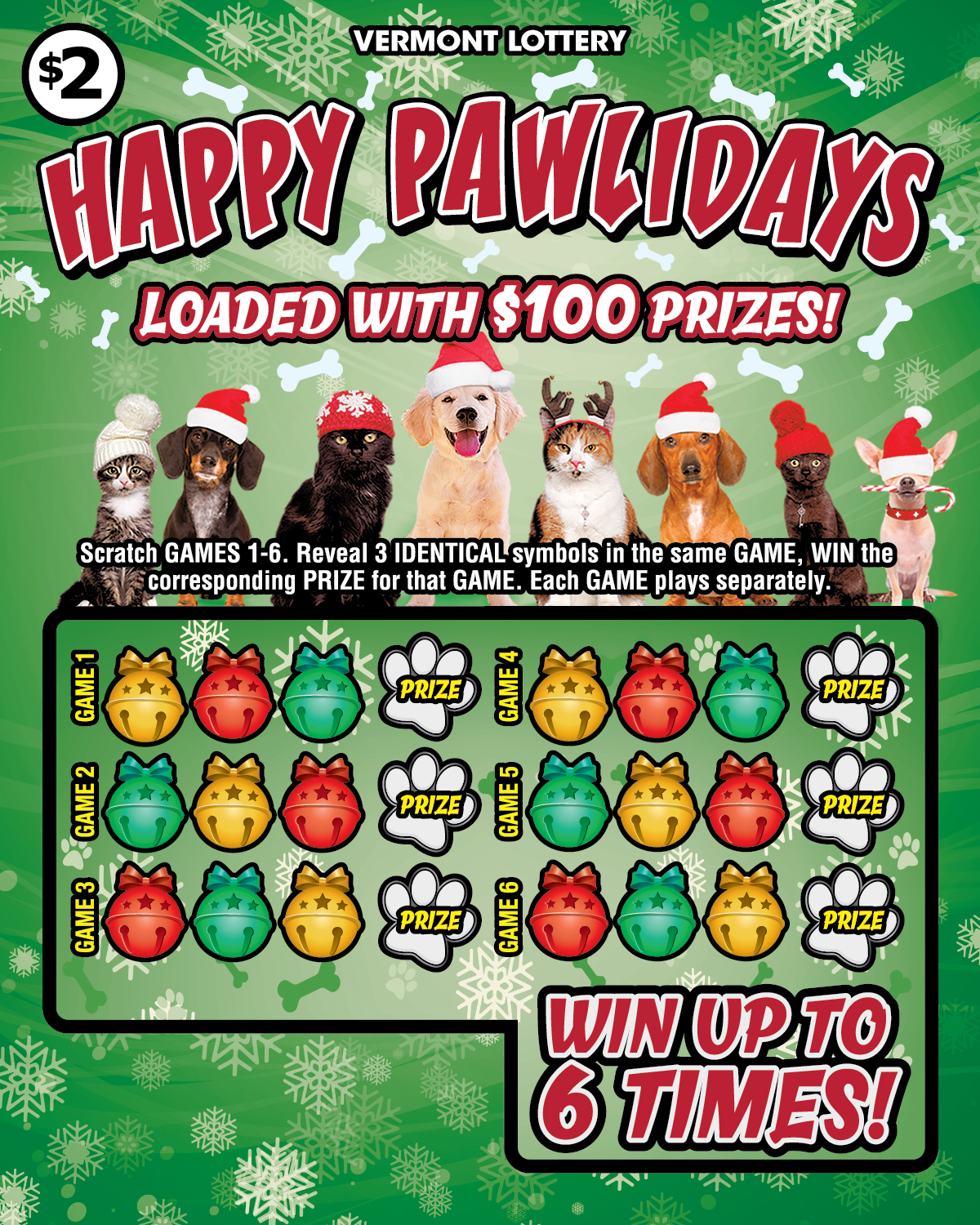 Happy Pawlidays Front