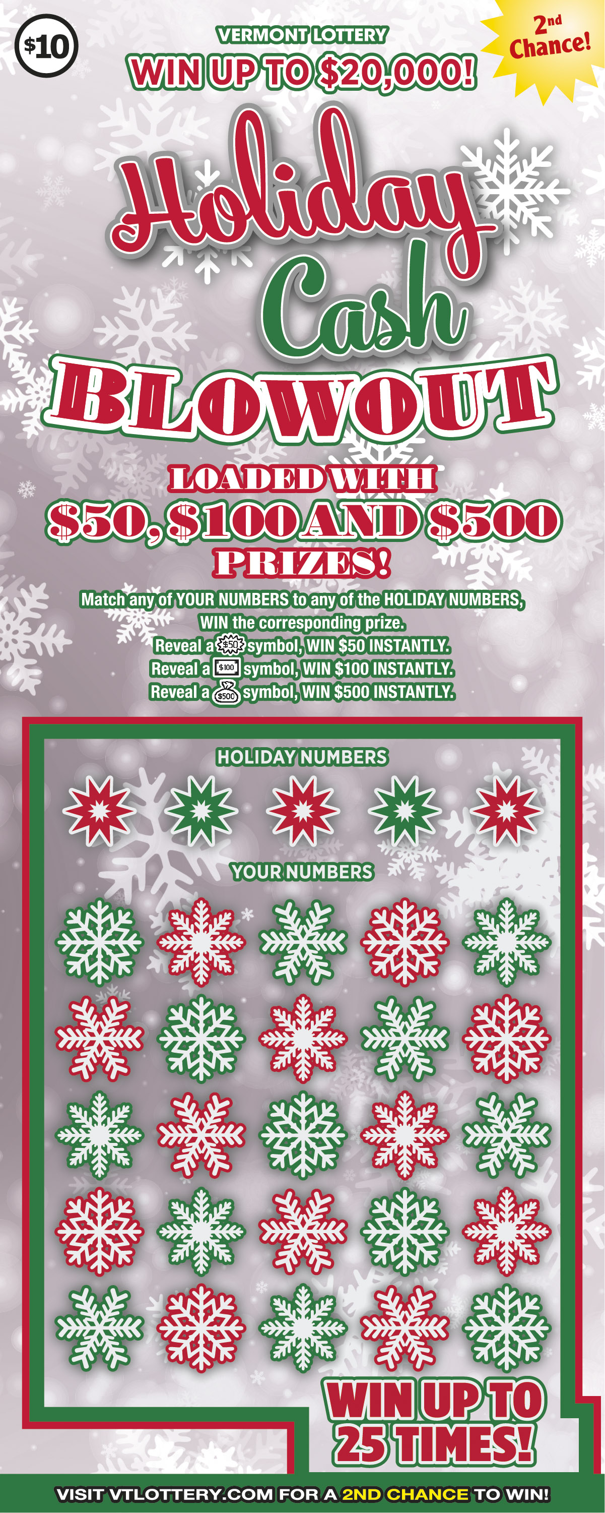 holiday cash blowout