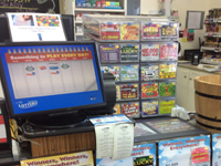 Lottery focused checkout