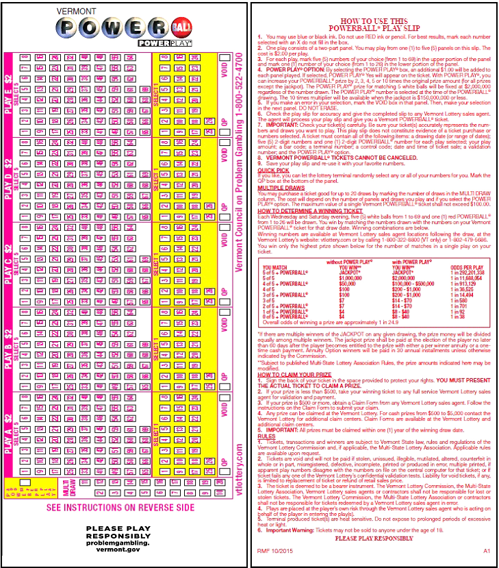 power lotto numbers